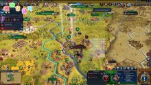 Civilization VI(Civ6) Gaul first-play tutorial, expand and build the Gaul Empire
