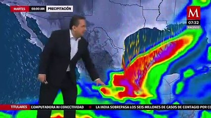 El clima para hoy 28 de septiembre, Abimael Salas