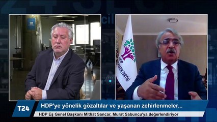 HDP Eş Genel Başkanı Mithat Sancar: İktidar sinir uçlarımızla oynamaya çalışıyor