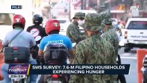 #PTVNewsTonight | SWS Survey: 7.6-M Filipino households experiencing hunger