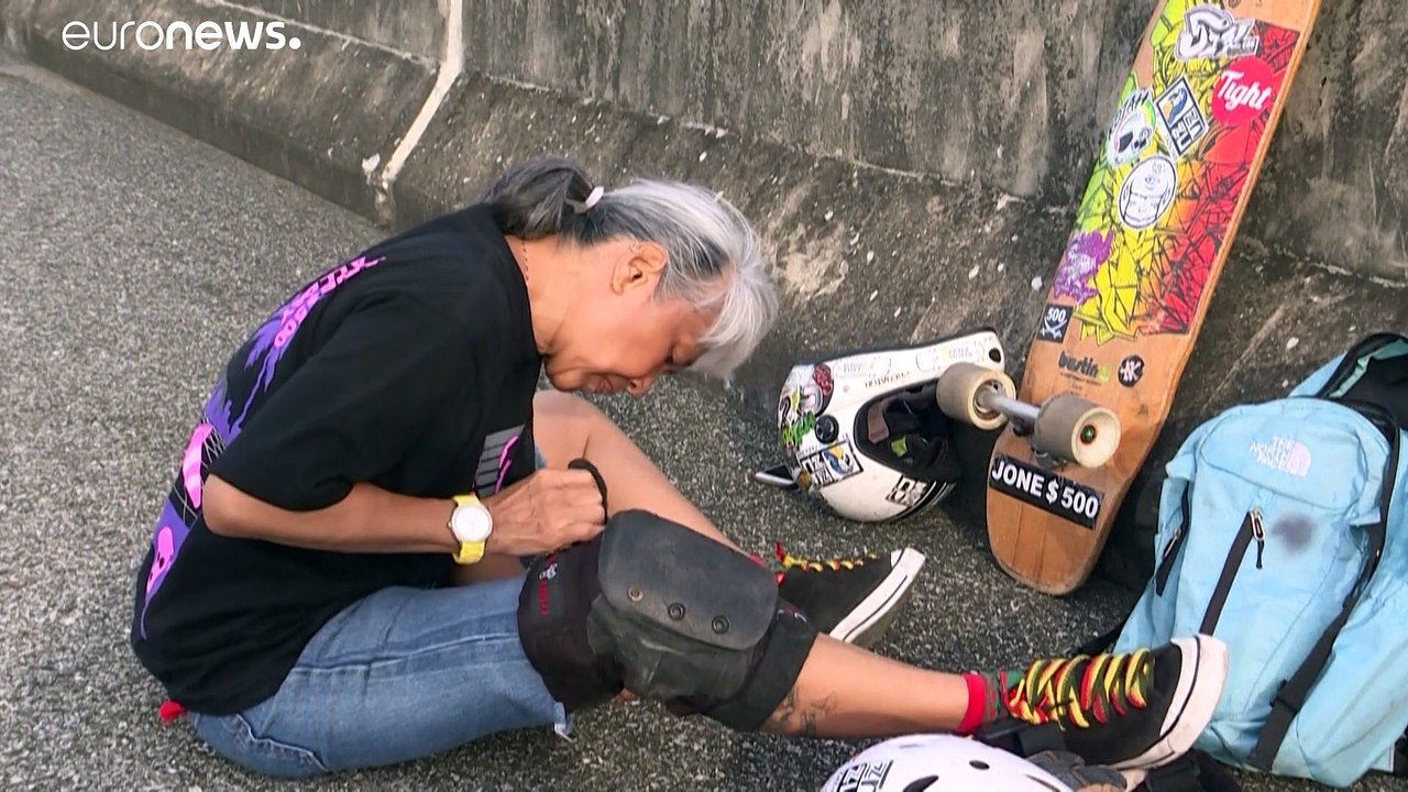 63 Jahre alte Skaterin in Thailand: 'Don't wait to be cool'