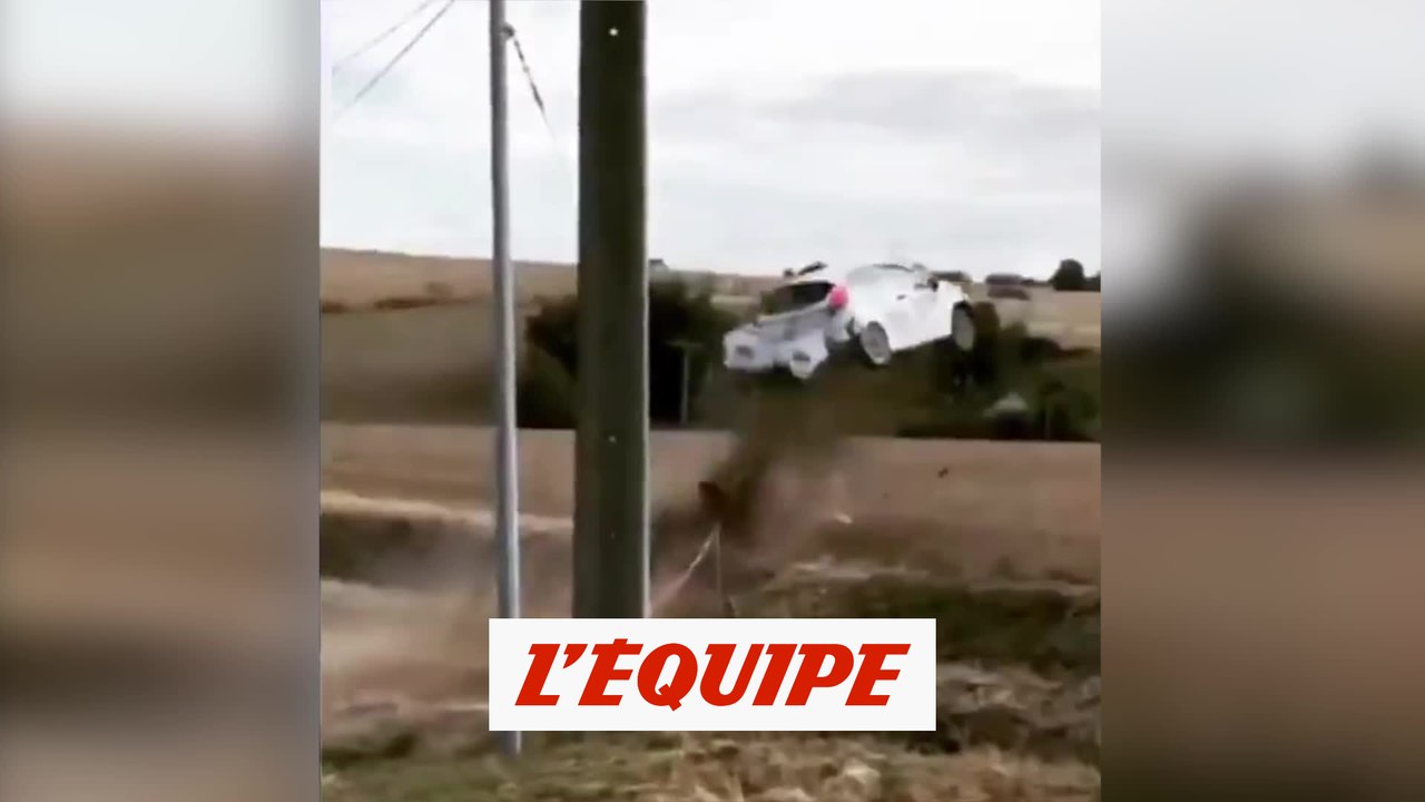 L'accident spectaculaire de Zielinski - Rallye - Coeur de Pays