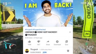 Scout HACKED! _ CarryMinati, BB & Ashish NOT In YTFF 2020 - Reacts _ Thugesh, Finestly _ Neon Man