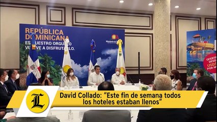 David Collado “Este fin de semana todos los hoteles estaban llenos”