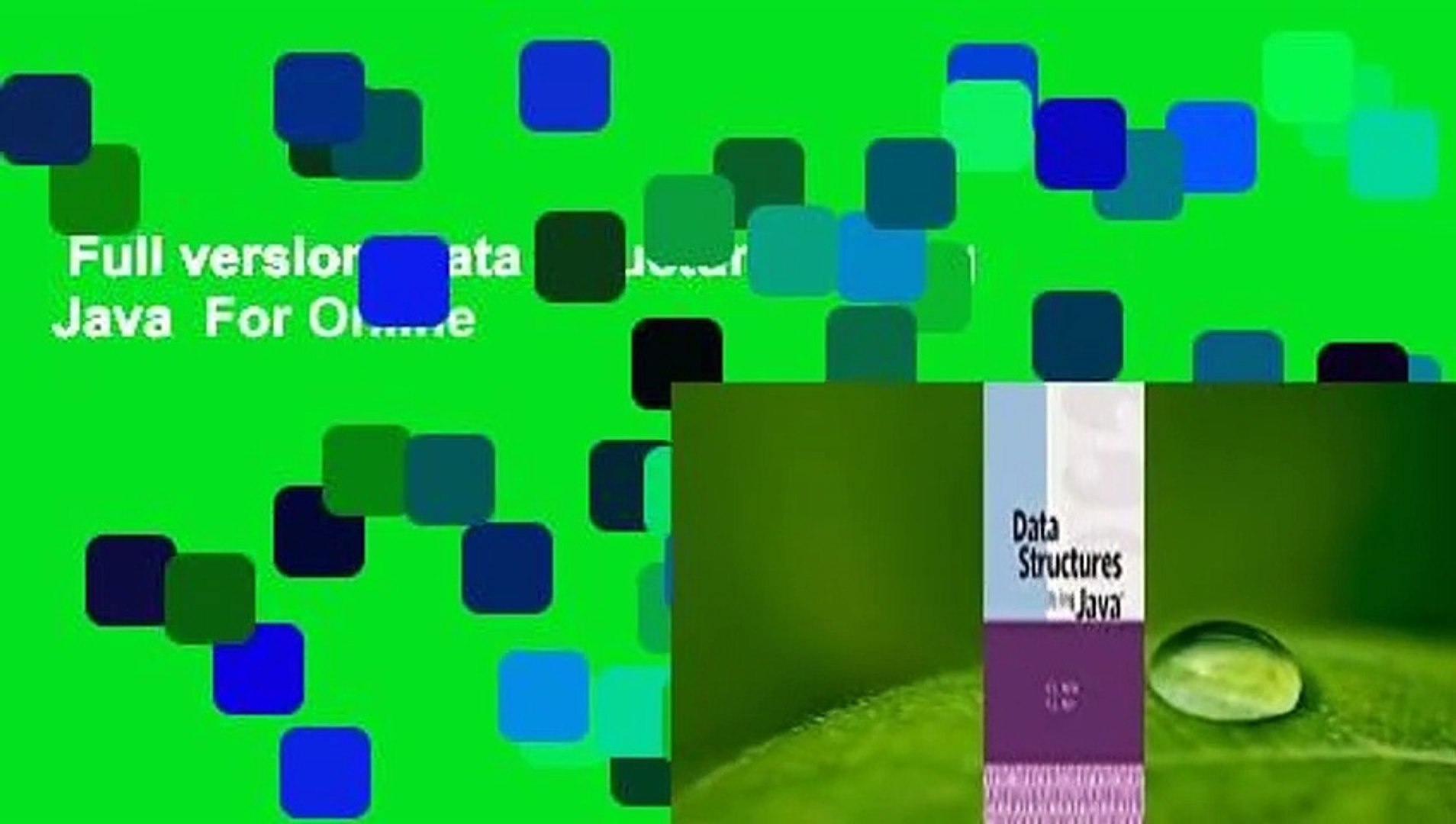 Full version  Data Structures Using Java  For Online