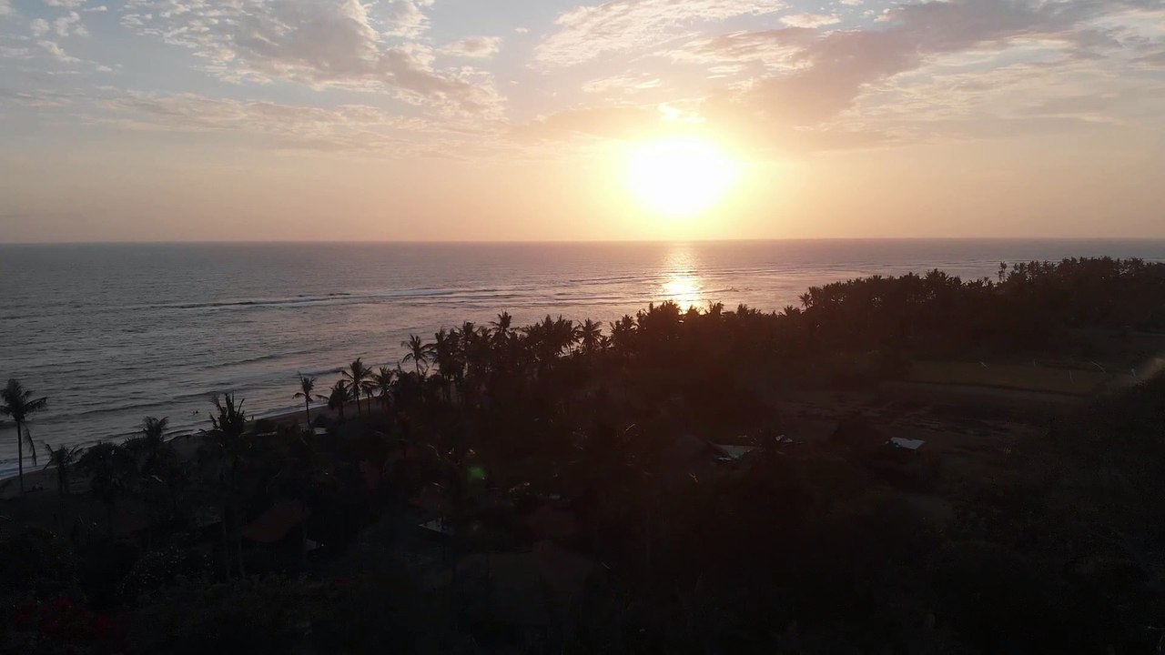 Bali Beach Seanatural beautiful royalty Free Stock no copyright video Free for commercial use dron dron aerial view