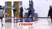 L'entraînement des Timberwolves au futsal - Basket - NBA - WTF