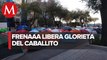 FRENAAA levanta plantón en Glorieta del Caballito; seguirá en carriles de Reforma