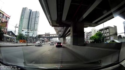 Close Call with Falling Cement Plate