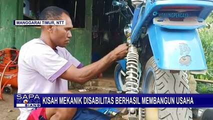Kisah Mekanik Disabilitas Berhasil Bangun Usaha Bengkel