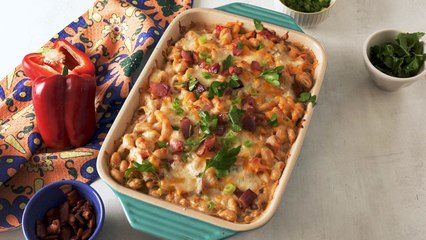 Cheesy Bacon Baked Beans Are A Perfect Quick Dinner Option