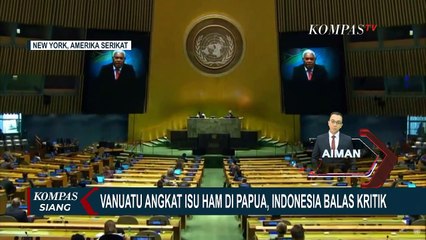 HAM Papua Disinggung Vanuatu, Indonesia Balas Kritik Tegas