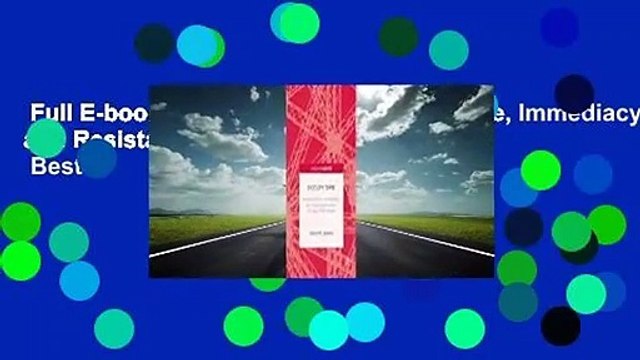 Full E-book Occupy Time: Technoculture, Immediacy, and Resistance after Occupy Wall Street Best