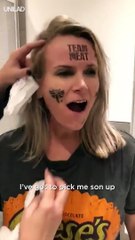 Quand ton tatouage temporaire sur le visage ne part plus... Panique