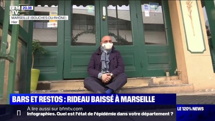 À Marseille, les bars et restaurants obligés de fermer accusent le coup