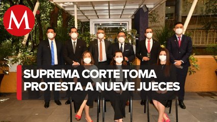 Por pandemia, Corte toma protesta a distancia a nueve jueces