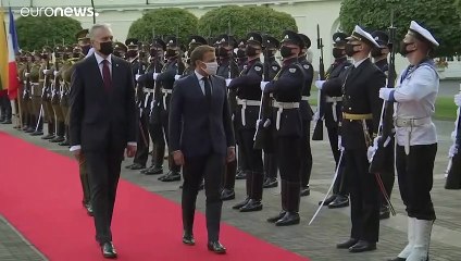 En Lituanie, Emmanuel Macron s'implique dans la crise au Bélarus