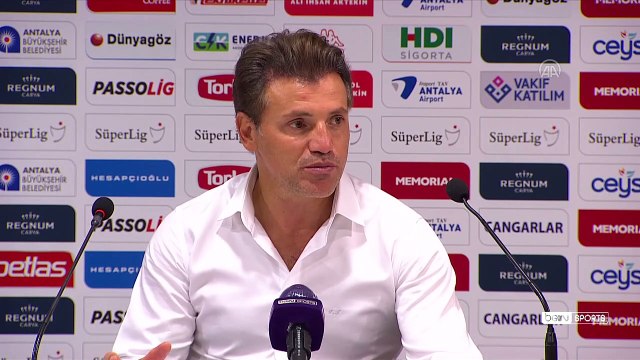 Fraport TAV Antalyaspor - Yukatel Denizlispor maçının ardından - Tamer Tuna - ANTALYA