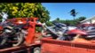 Incautan cuarenta motocicletas y tres camiones utilizados para tráfico de ilegales haitianos