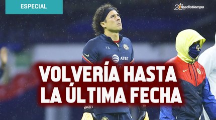 ¡Sin Memo Ochoa! América lo pierde ante Pumas; volvería hasta la última fecha