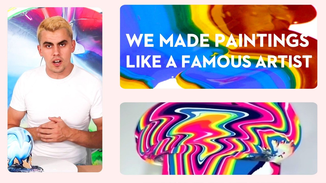 We Made Paintings Inspired By A Famous Artist |...