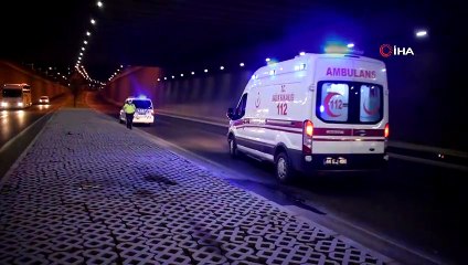 Malatya'da alt geçitte trafik kazası: 2 yaralı