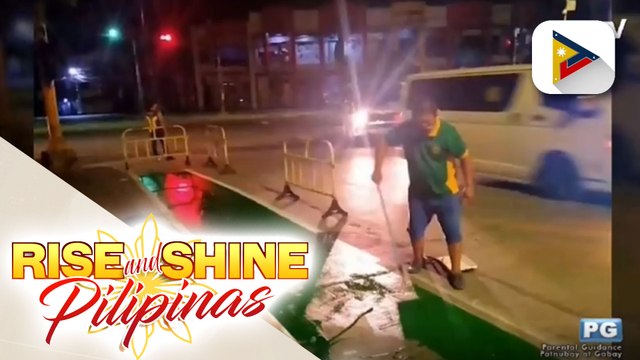 Mga kalsada sa Cebu City, nilagyan na ng bike lanes