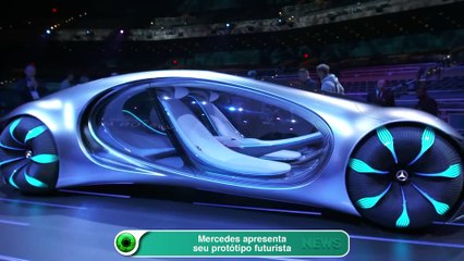 Mercedes apresenta seu protótipo futurista