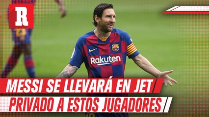 Leo Messi prestará su jet privado a la Selección de Argentina