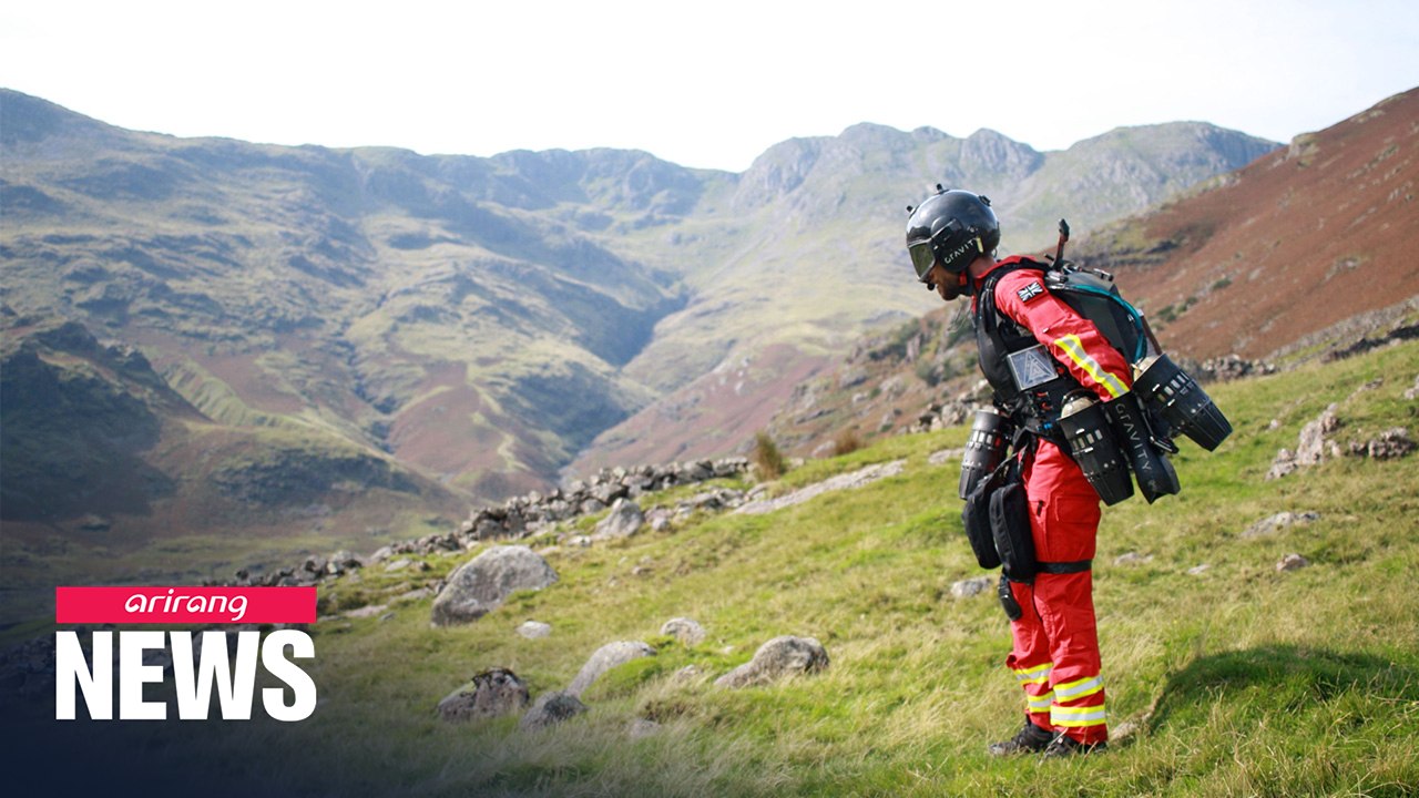 UK-based company tests jet suit to use in emergency rescue operations