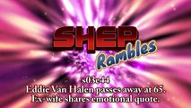 Eddie Van Halen passes away at 65.  Ex-wife shares emotional quote. || Shep Rambles s03e44