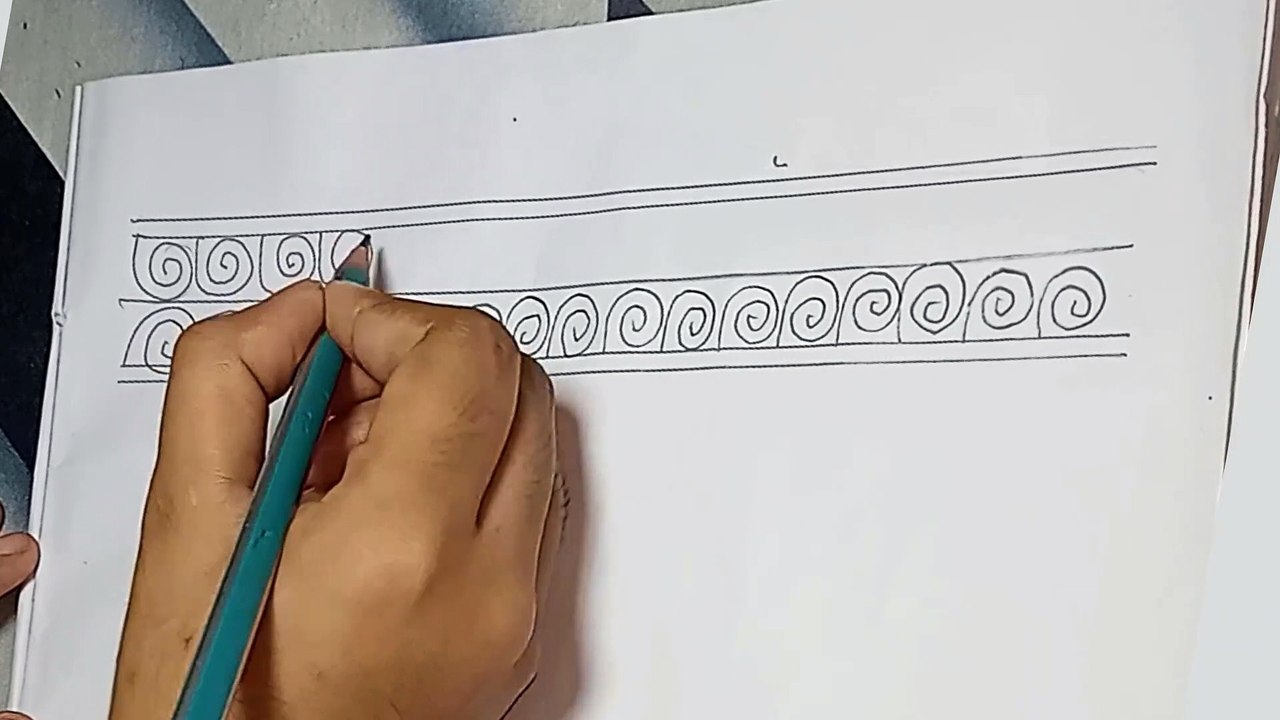 Border Design Hand Embroidery