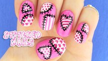 Cute Nails! Nail Art inspired by XoJahtna