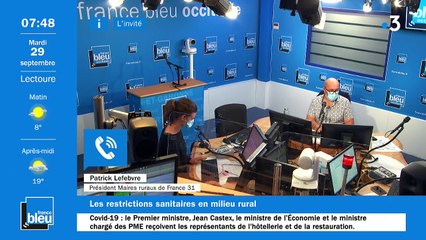 La matinale de France Bleu Occitanie du 29/09/2020