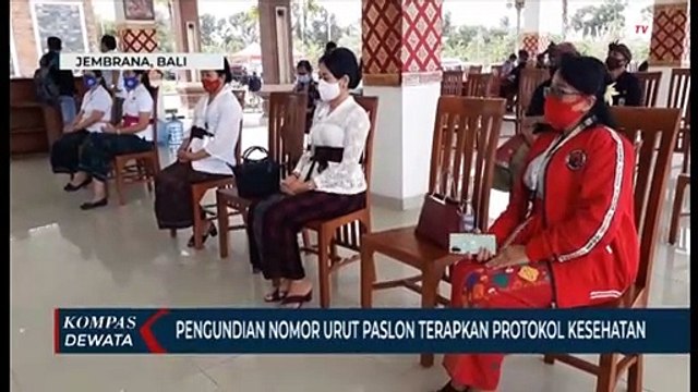 Pengundian Nomor Urut PASLON