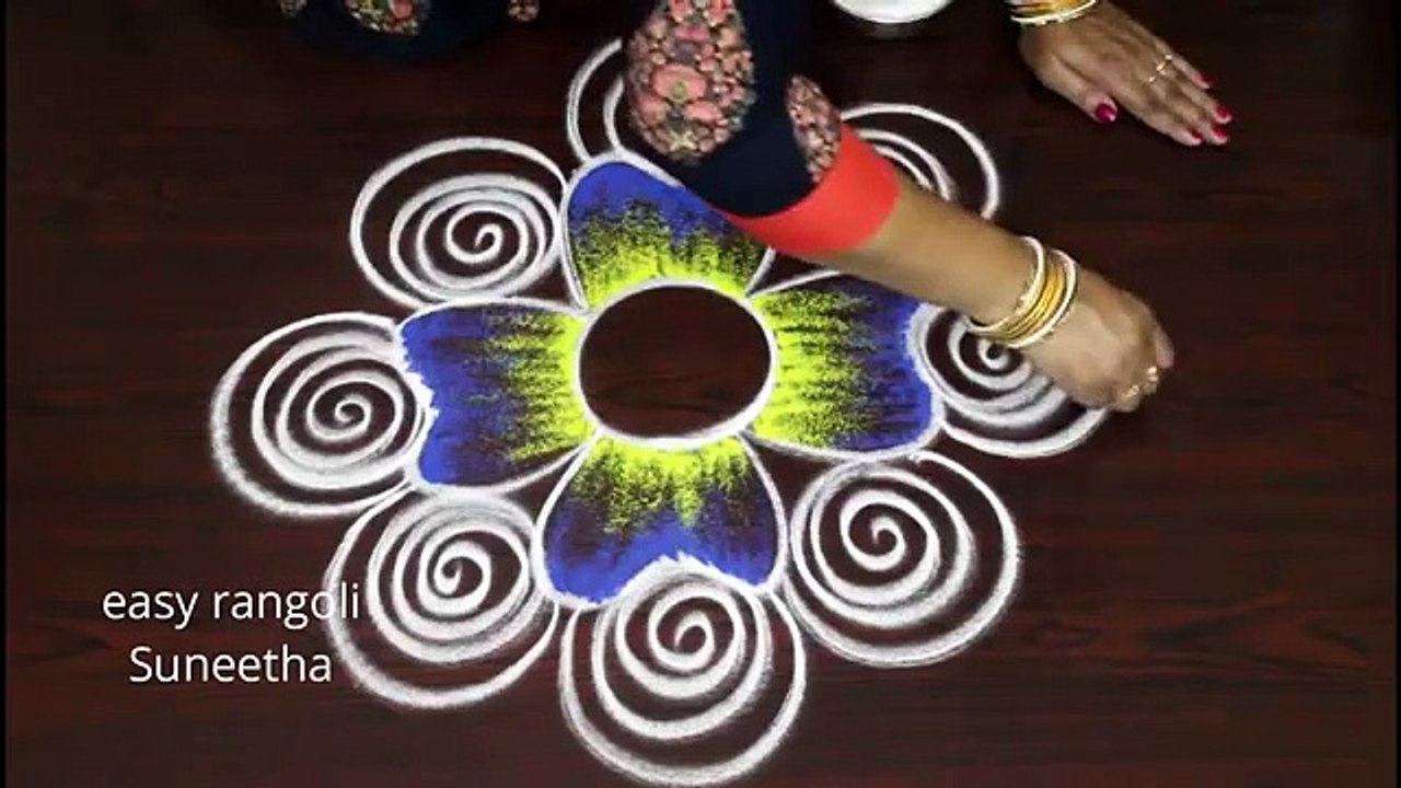 Cute rangoli designs, for Sankranthi festival,    easy n simple, Pongal kolam,    new muggulu2020