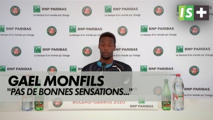 Monfils : " Pas de bonnes sensations"