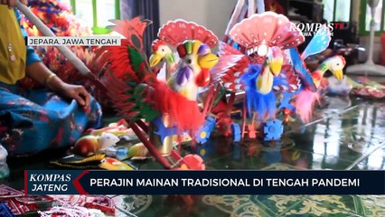 Perajin Mainan Tradisional di Tengah Pandemi