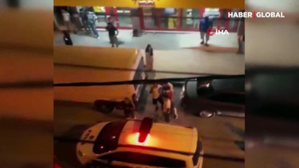 İki grubun kavgası ortalığı savaş alanına çevirdi