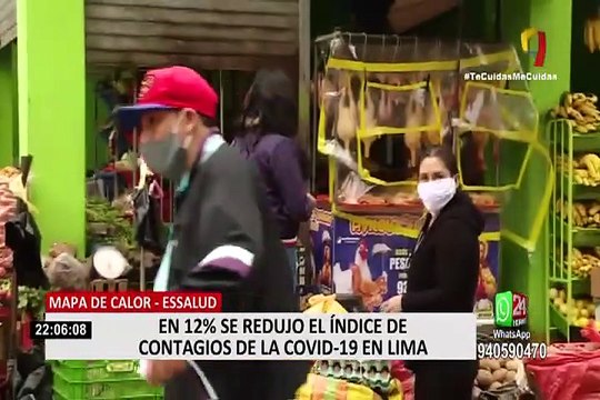 EsSalud: se redujo 12 % el índice de contagios de la COVID-19 en Lima