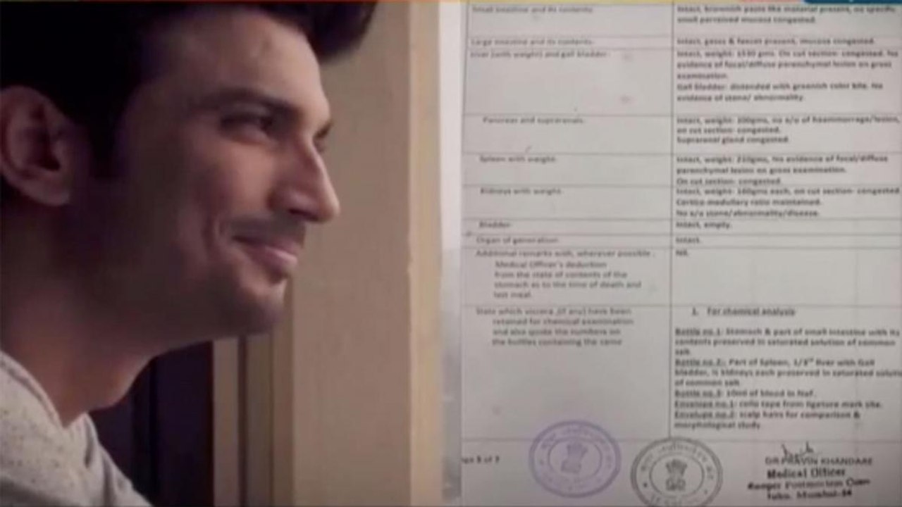 No poisoning detected in Sushant's sample by AI...