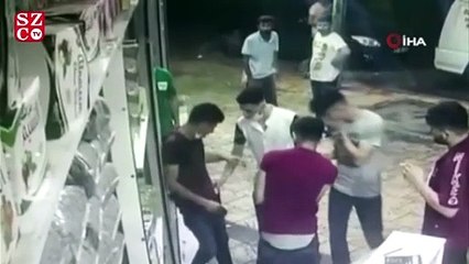 Bıçaklı gasbı böyle izlediler