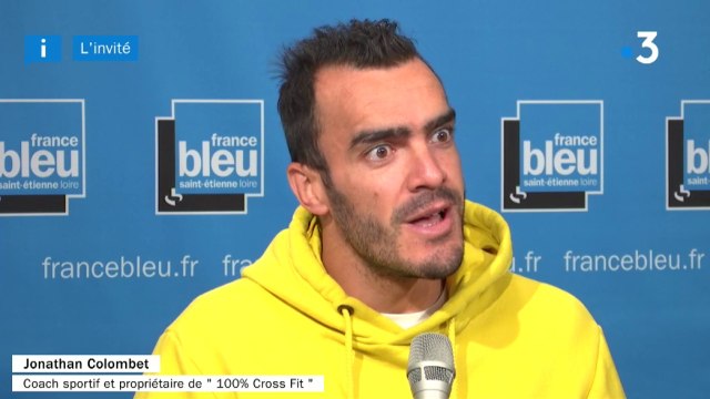 Jonathan Colombet, coach sportif et propriétaire de la salle 100% Cross Fit à Saint-Just-Saint-Rambert