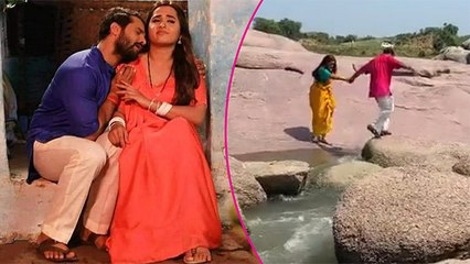 शूटिंग के दौरान खेसारी लाल ने किया कुछ ऐसा जिसके लिए काजल राघवानी ने कहा शुक्रिया