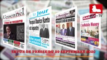 REVUE DE PRESSE CAMEROUNAISE DU 29 SEPTEMBRE