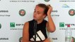 Roland-Garros 2020 - Clara Burel : "J'ai repensé à l'année dernière quand je regardais Roland-Garros et que je venais de me faire opérer au poignet