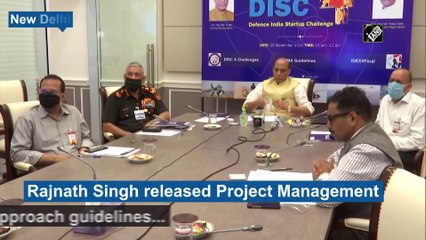 Rajnath Singh launches Defence India Startup Challenge-4