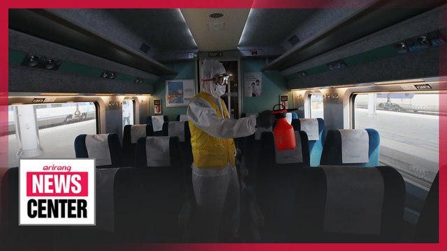 COVID-19 prevention measures at Gimpo Int'l Airport during Chuseok