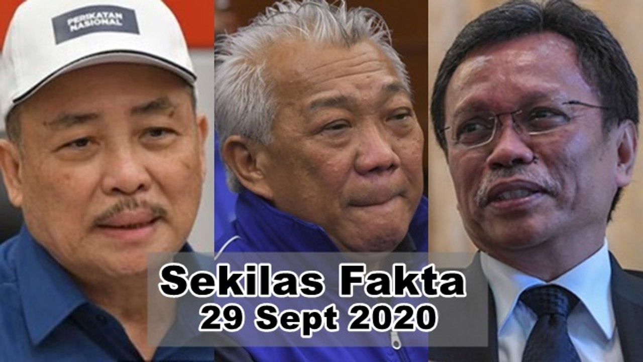 SEKILAS FAKTA: Hajiji KM Sabah baru, Bung dan Masidi tukar portfolio, Shafie tidak akan 'pikat' Adun