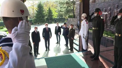 Bakan Akar, Kosova Savunma Bakanı Quni ile bir araya geldi